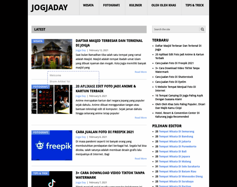 Jogjaday.com thumbnail