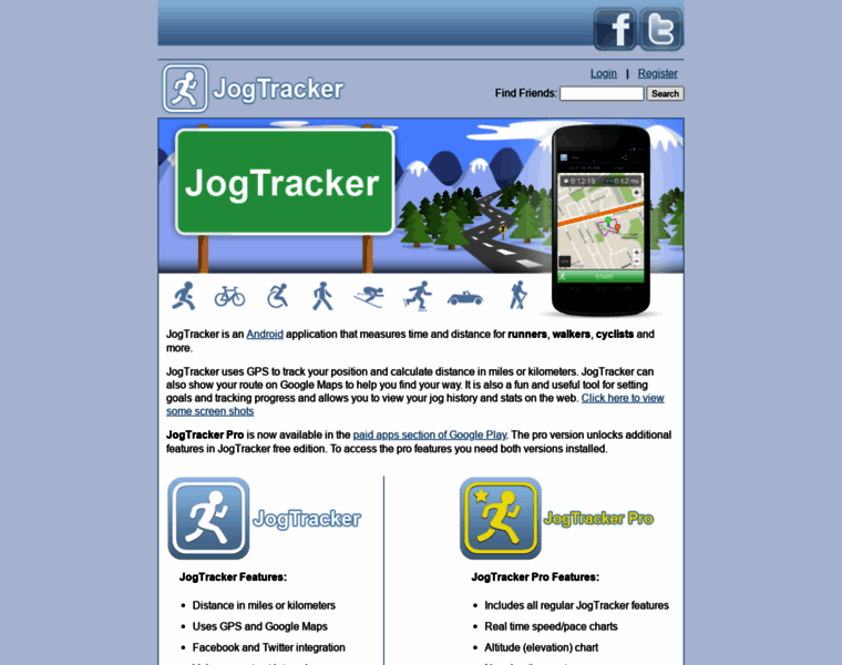 Jogtracker.com thumbnail