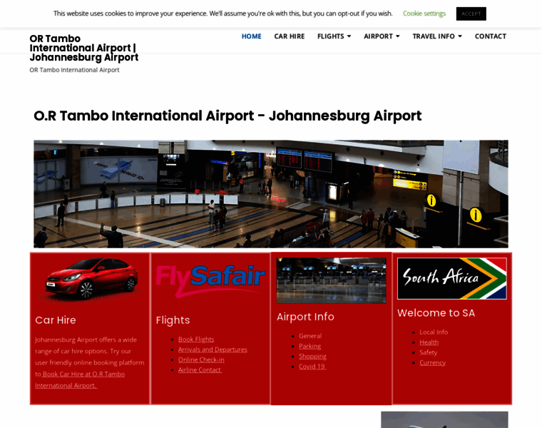 Johannesburg-airport.co.za thumbnail