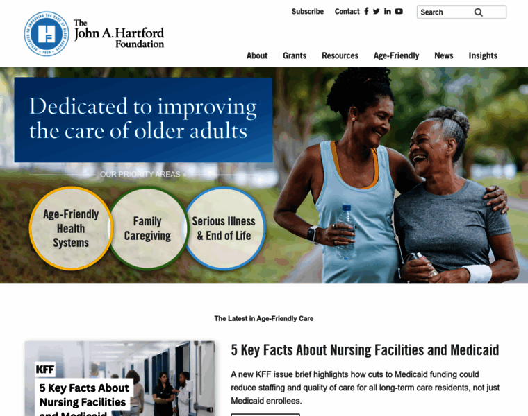 Johnahartford.org thumbnail