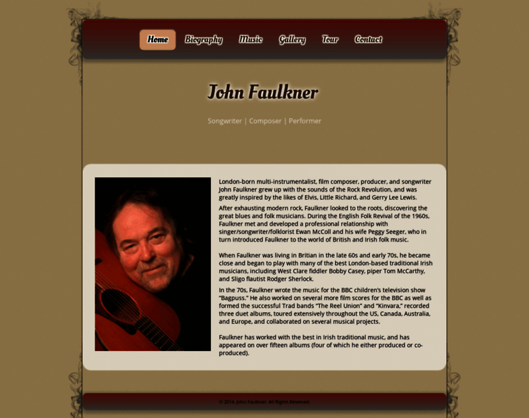 Johnfaulkner.net thumbnail