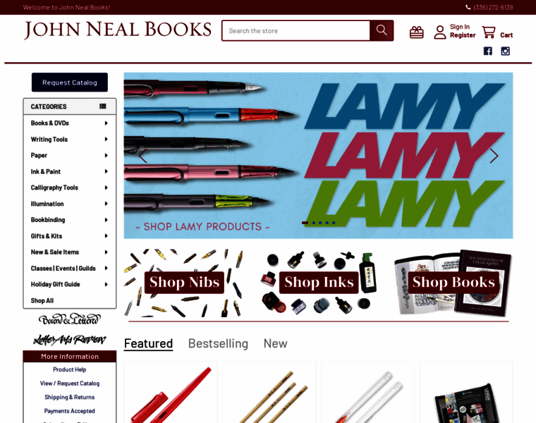 Johnnealbooks.com thumbnail