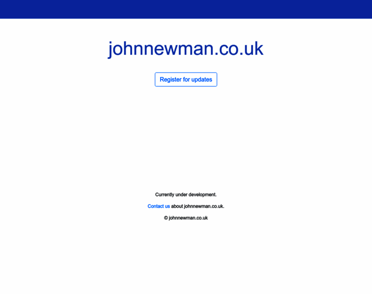 Johnnewman.co.uk thumbnail