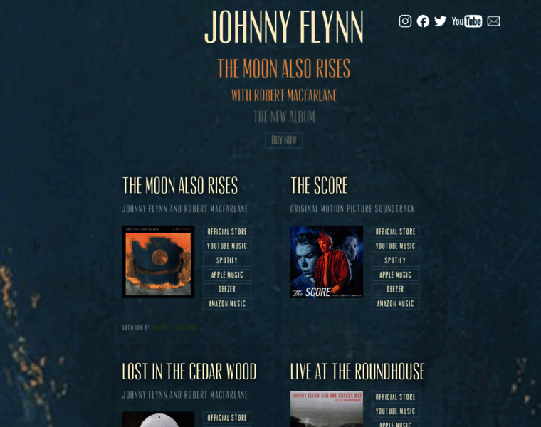 Johnny-flynn.com thumbnail