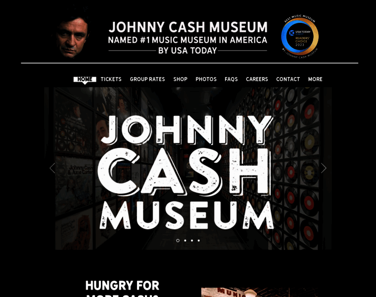 Johnnycashmuseum.com thumbnail