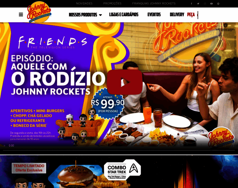 Johnnyrockets.com.br thumbnail