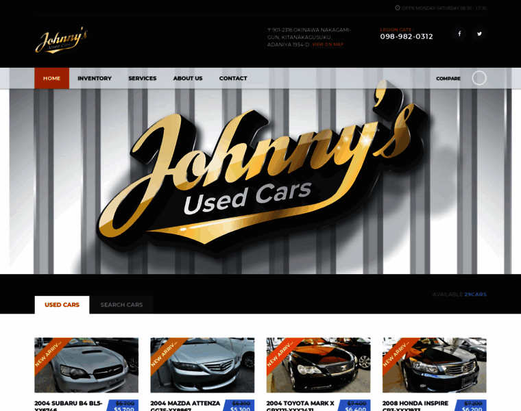 Johnnys-cars.com thumbnail