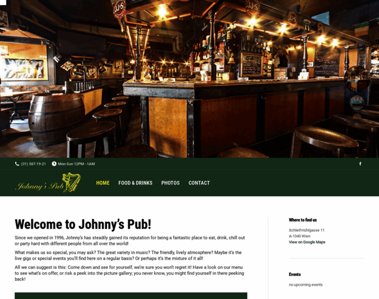 Johnnys-pub.at thumbnail