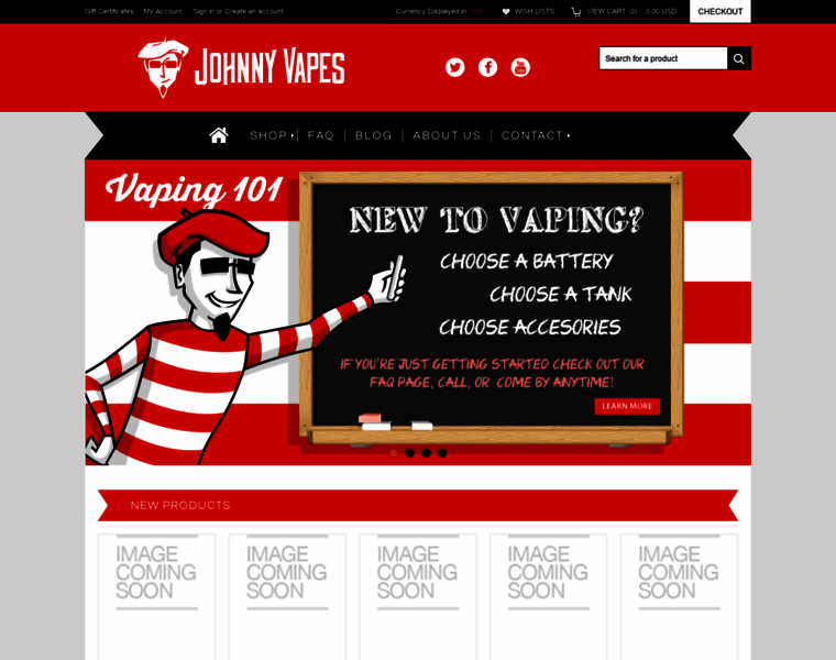 Johnnyvapes.com thumbnail