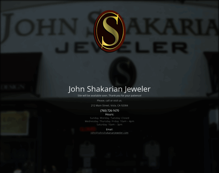 Johnshakarianjeweler.com thumbnail