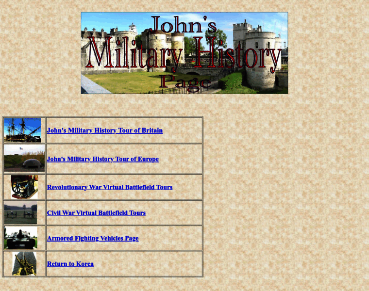Johnsmilitaryhistory.com thumbnail