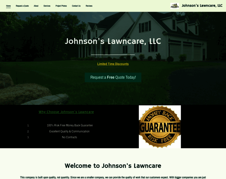 Johnson-lawncare.com thumbnail
