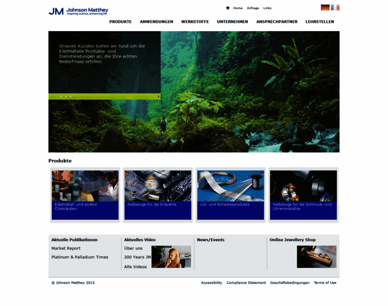 Johnson-matthey.ch thumbnail