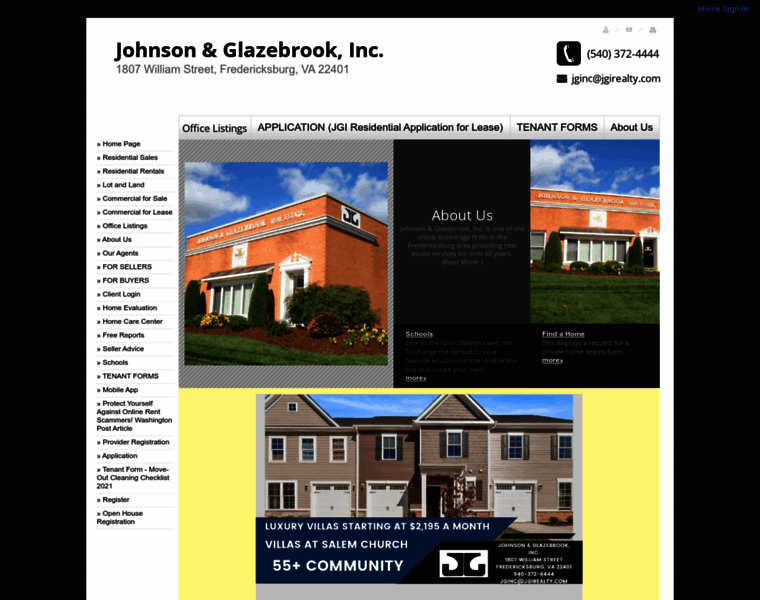Johnsonandglazebrookinc.com thumbnail