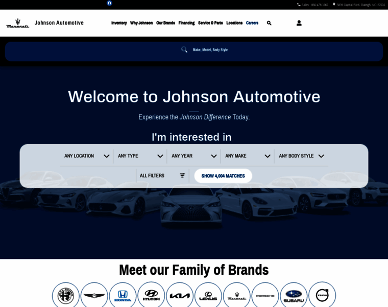 Johnsonautomotive.com thumbnail