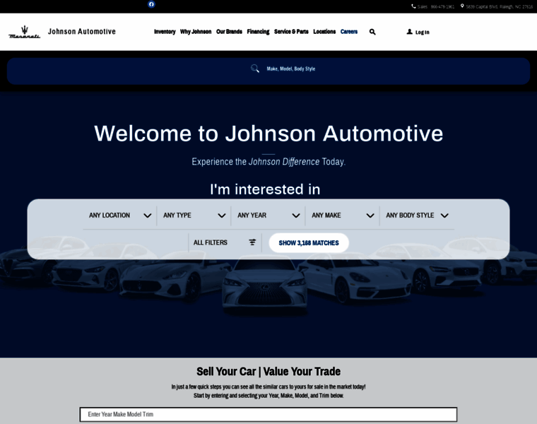 Johnsonautoplex.com thumbnail