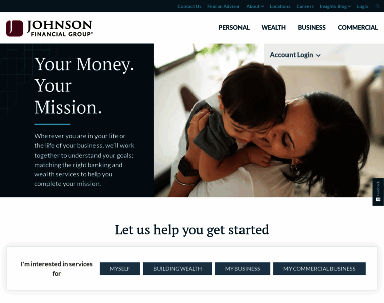 Johnsonfinancialgroup.com thumbnail
