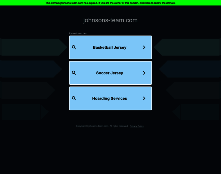 Johnsons-team.com thumbnail