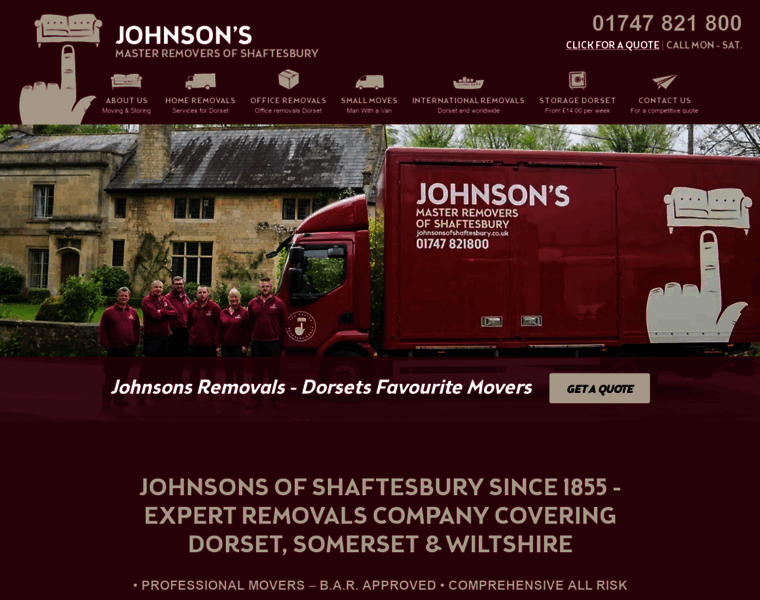 Johnsonsofshaftesbury.co.uk thumbnail