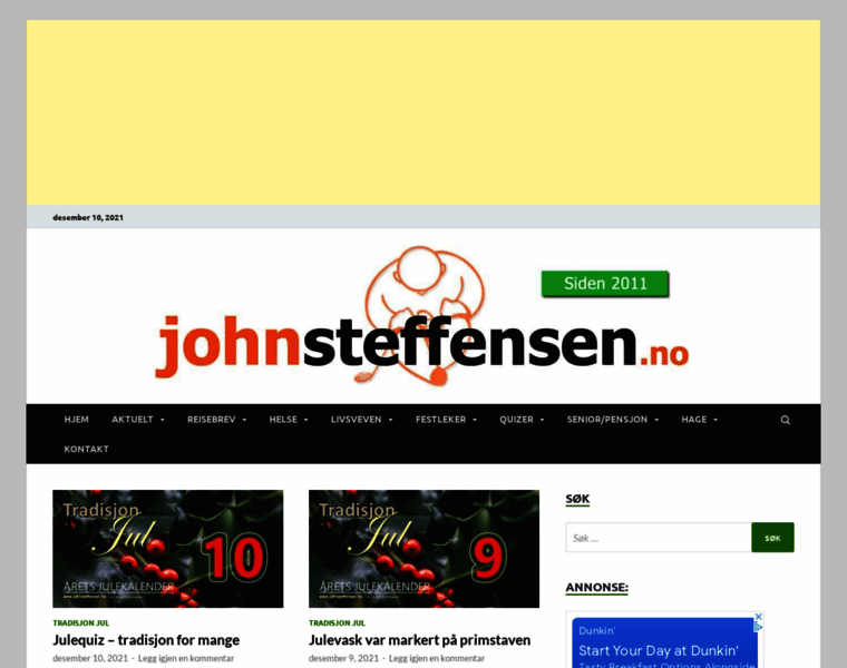 Johnsteffensen.no thumbnail