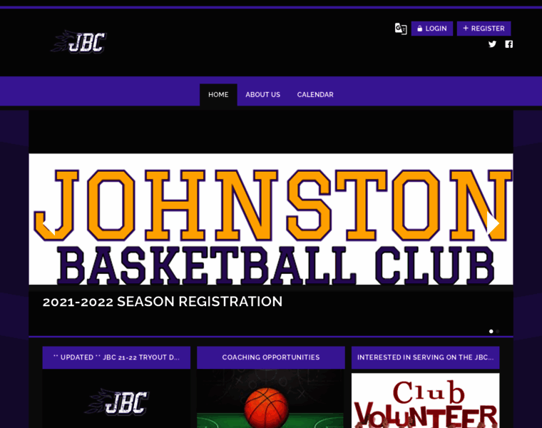Johnstonbasketballclub.com thumbnail