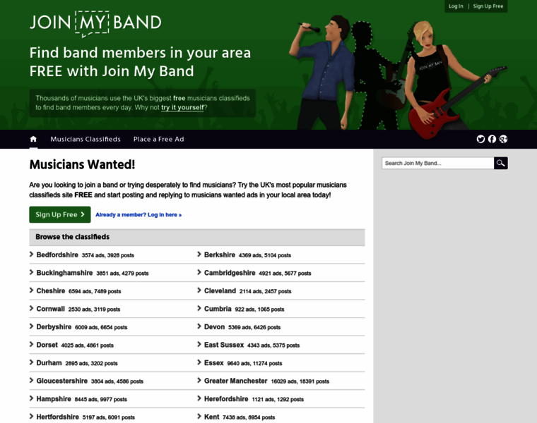 Joinmyband.co.uk thumbnail
