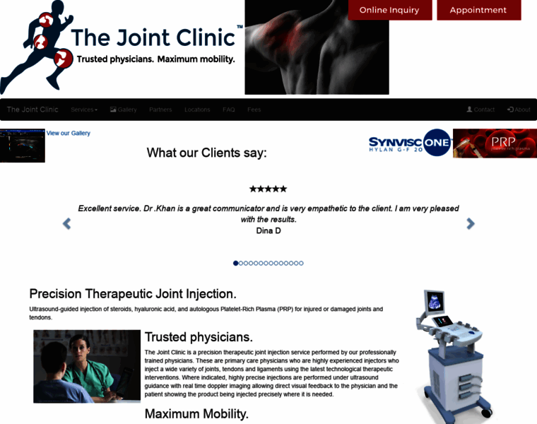 Jointclinic.ca thumbnail