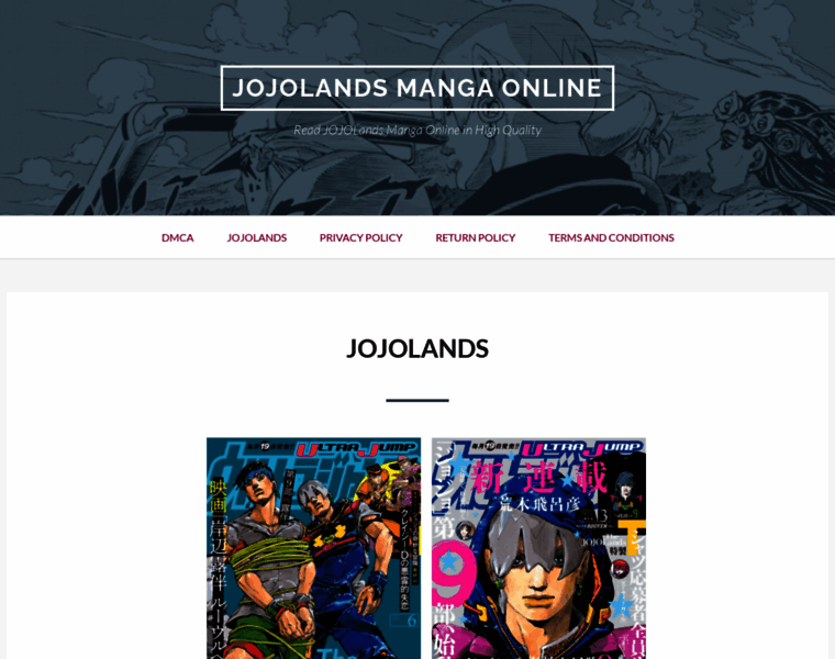 Jojolands-manga.com thumbnail