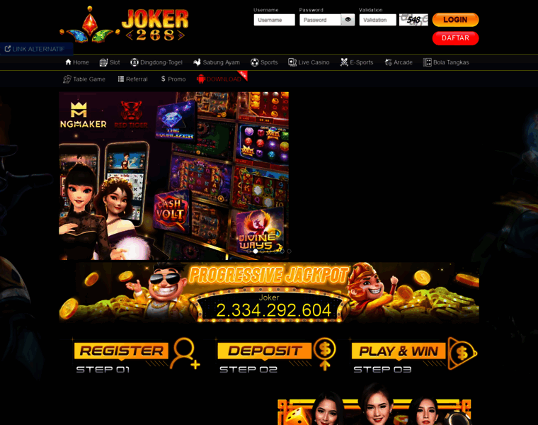 Joker268.com thumbnail