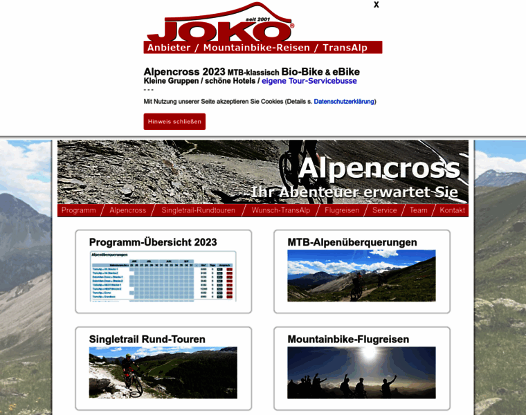 Joko-bikereisen.de thumbnail