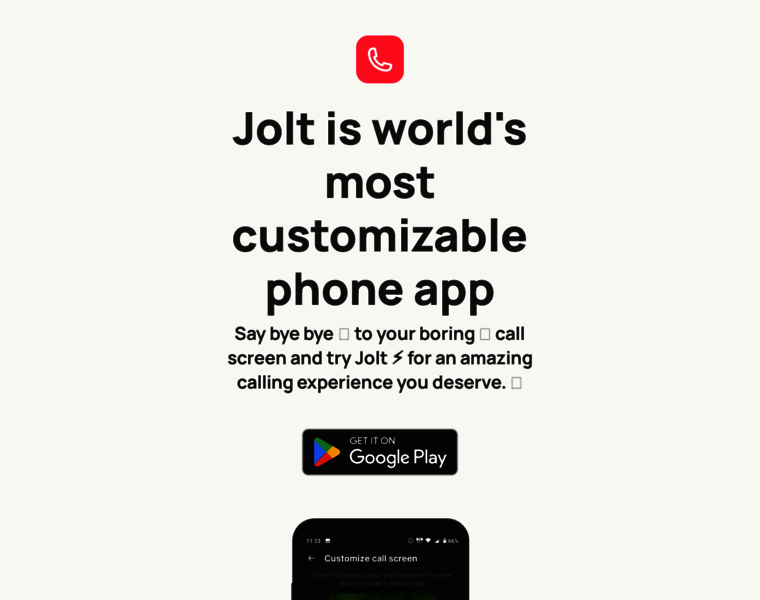 Joltphone.app thumbnail Joltphone.app thumbnail