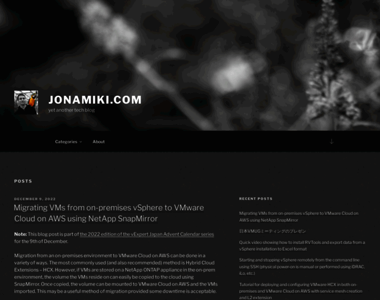 Jonamiki.com thumbnail