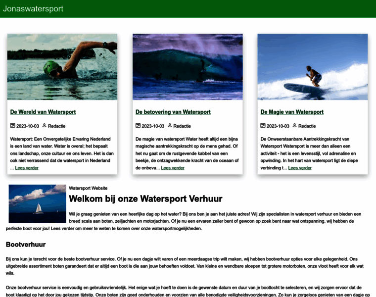 Jonaswatersport.nl thumbnail