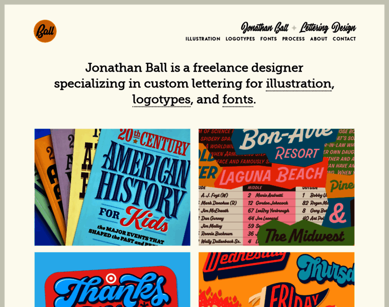 Jonathanballdesign.com thumbnail