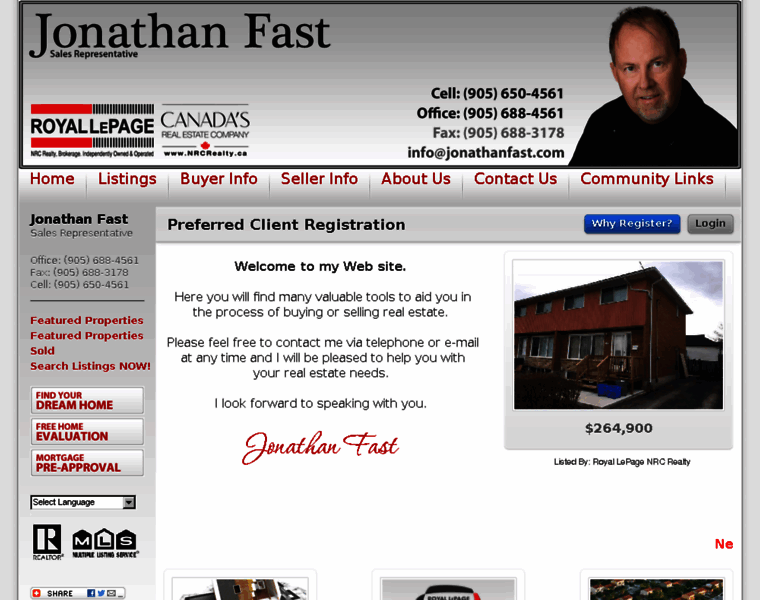 Jonathanfast.com thumbnail