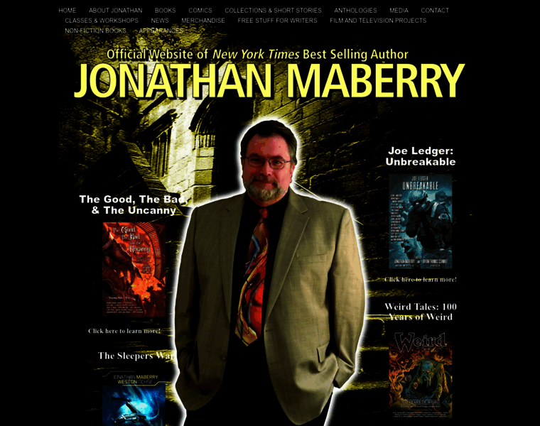 Jonathanmaberry.com thumbnail