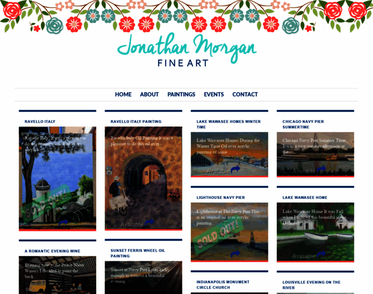 Jonathanmorganfineart.com thumbnail