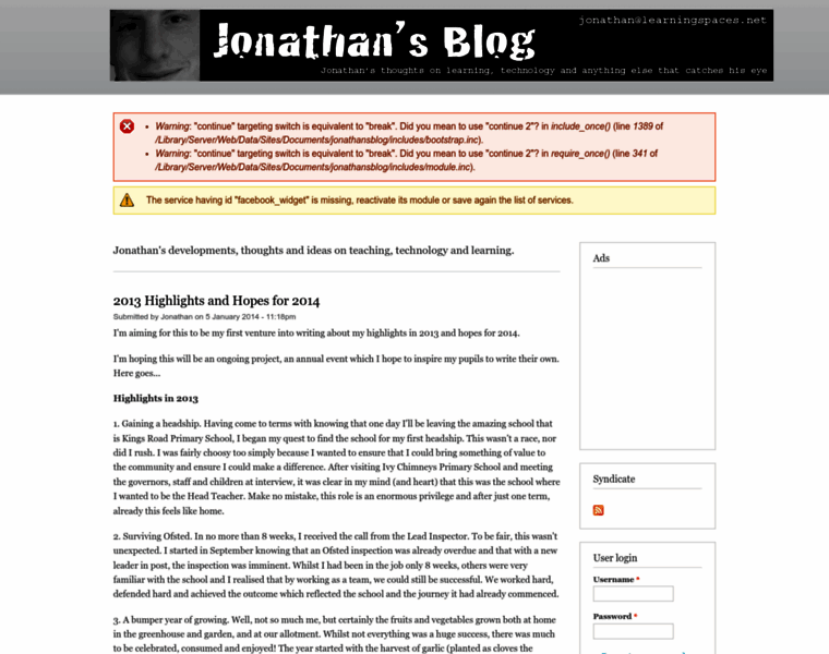 Jonathansblog.net thumbnail