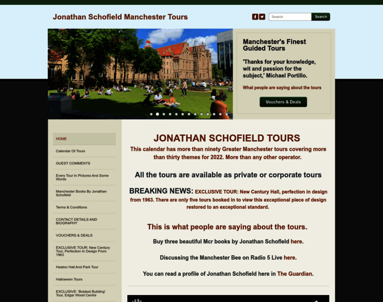 Jonathanschofieldtours.com thumbnail