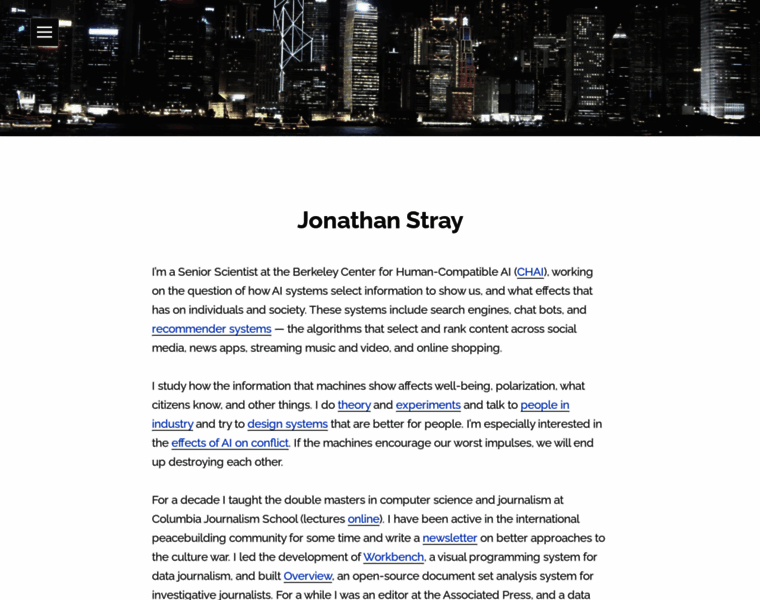 Jonathanstray.com thumbnail