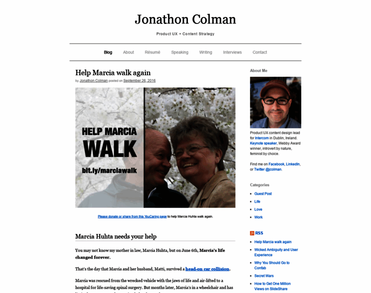 Jonathoncolman.org thumbnail