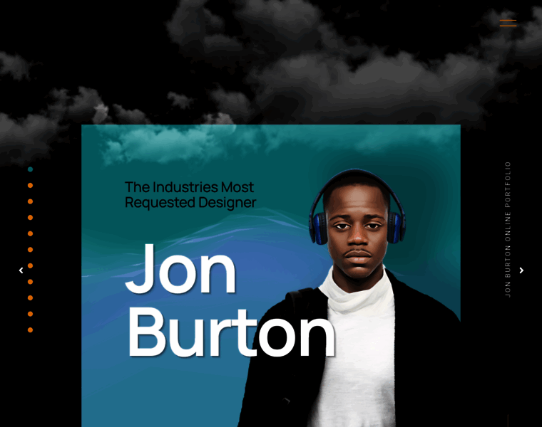 Jonburtondesign.com thumbnail