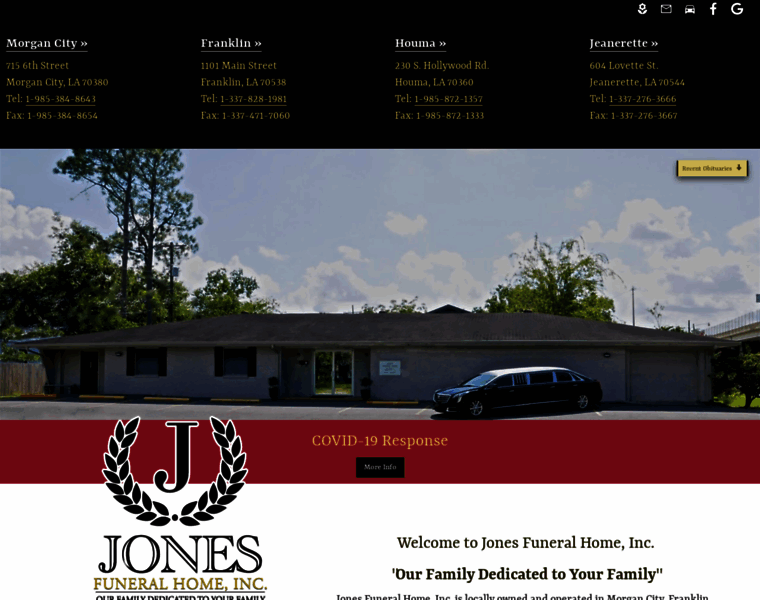 Jones-funeral-home.com thumbnail