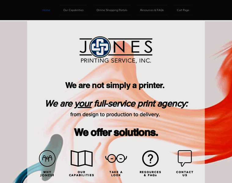 Jones-printing.com thumbnail