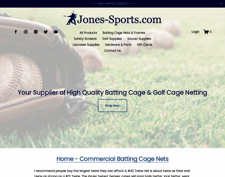 Jones-sports.com thumbnail
