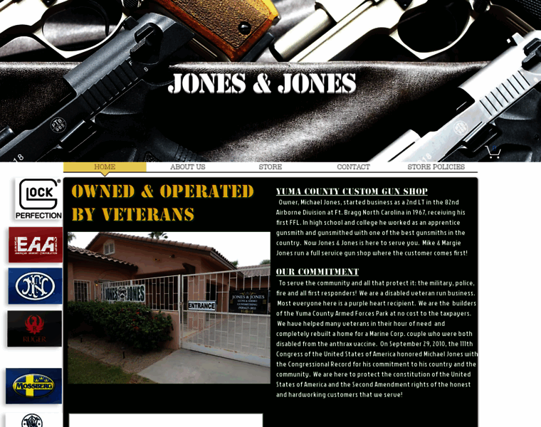 Jonesfirearmssales.net thumbnail