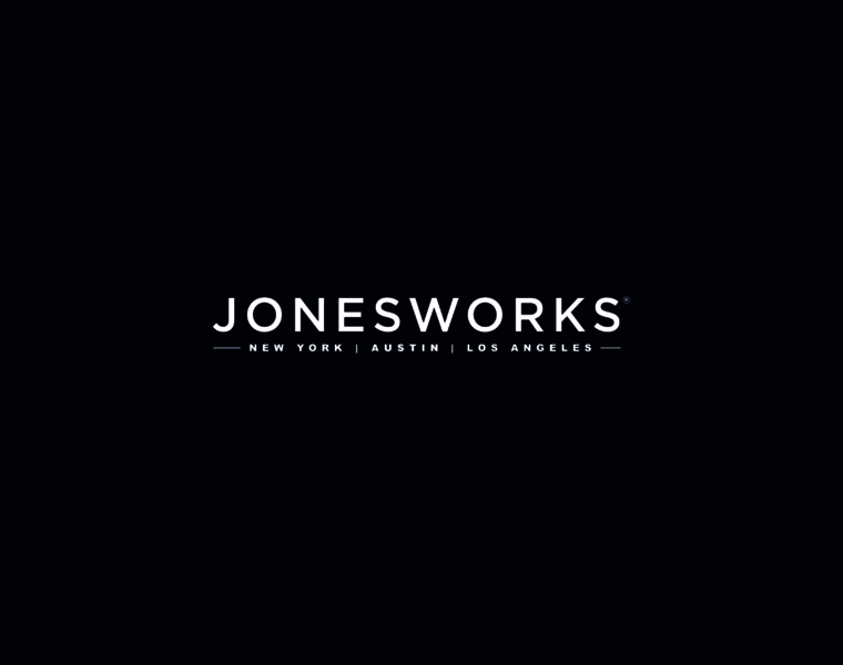 Jonesworks.com thumbnail
