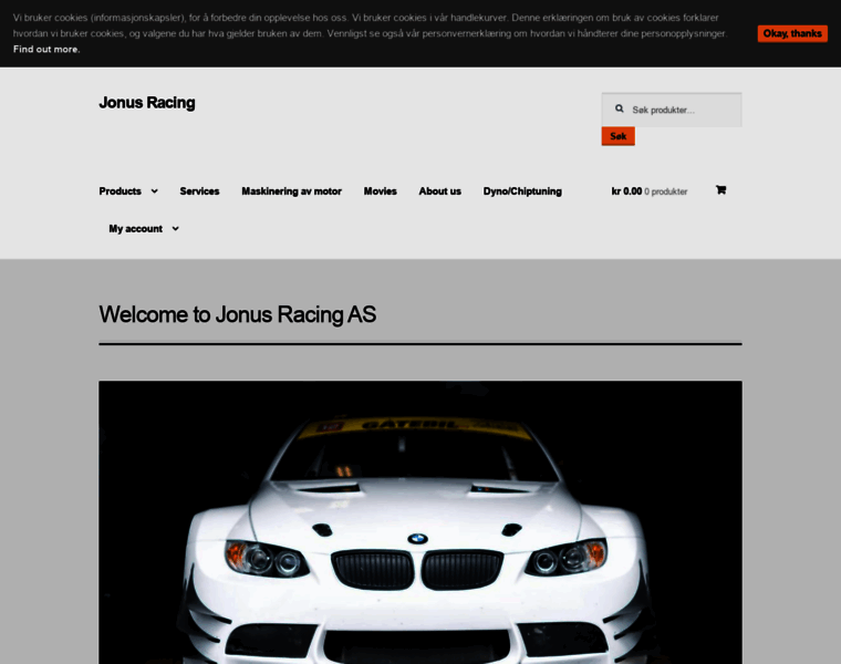 Jonus-racing.no thumbnail