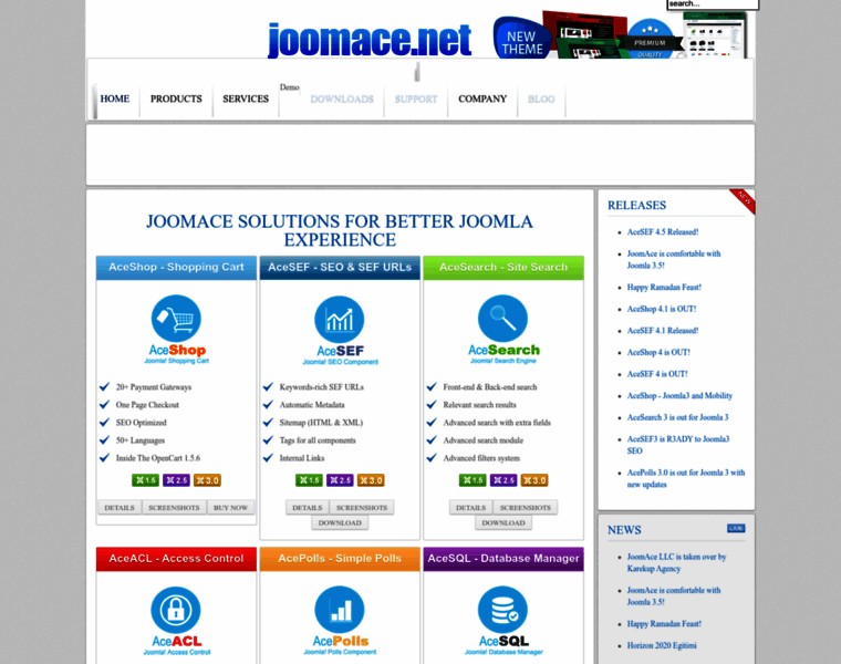 Joomace.net thumbnail