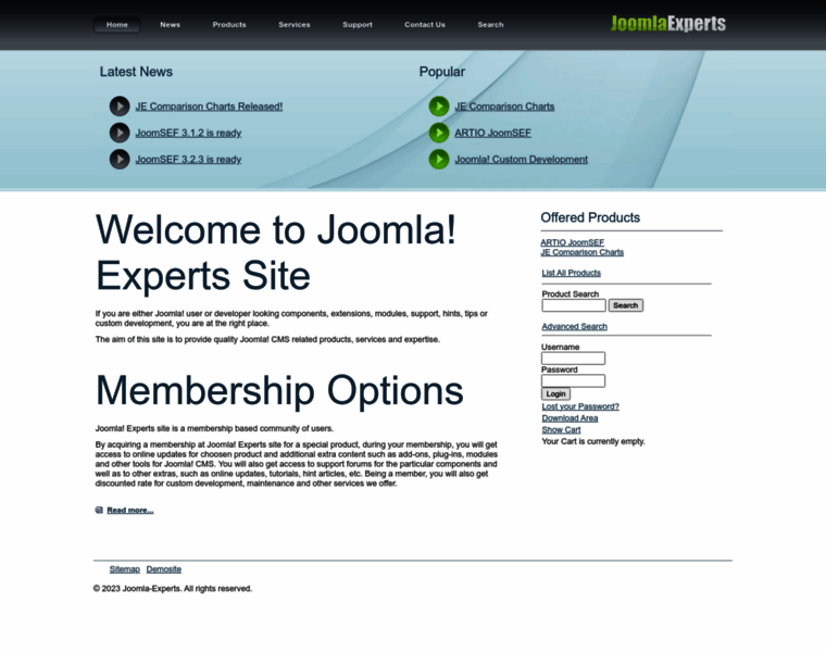 Joomla-experts.net thumbnail